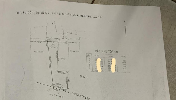 Bán nhà Nguyễn Duy Cung Phường 12 Gò Vấp, nở hậu, giảm giá còn 3.x tỷ